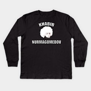 Khabib Nurmagomedov Kids Long Sleeve T-Shirt